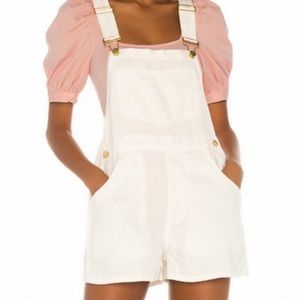 WE WORE WHAT LINEN OVERALLS